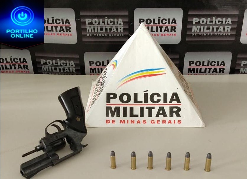 OCORRÊNCIASSSS POLICIAIS… 👉⚖🚨👏👍✍👊🚓 Patrocínio – Polícia Militar prende autor por porte ilegal de arma de fogo