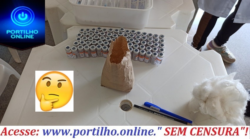 👉💉🤔😮🧐😱😷Bom dia Portilho… Ontem era pra ter sido um dia de alegria ao ver meu pai com 57 anos e diabético vacinar contra o Covid.