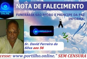 👉VITIMA DE COVID19 😔⚰🕯😪👉😱😭😪⚰🕯😪. NOTA DE FALECIMENTO…Faleceu o Sr. David Ferreira da Silva( Da borracharia Silva- aos 56) .… FUNERÁRIA SÃO PEDRO E VELÓRIO PRINCIPE DA PAZ INFORMA…