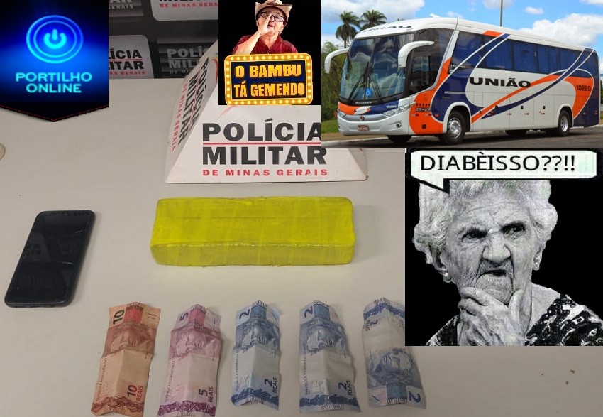 DROGAS DENTRO DO ÔNIBUS DA UNIÃO???!!!! 👉😮😱🚓🚔⚖🧐OCORRÊNCIAS POLICIAIS…Polícia Militar e PRF prendem autor por tráfico de drogas.