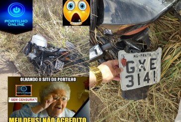 👉🙄🚨🚔🤔😮😱🏍🛵MOTO JOGADA E ABANDONADA NA BR 365 ENTRE O CAIPIRÃO E O TREVO DE COROMANDEL PODE SER MOTO ROUBDA.