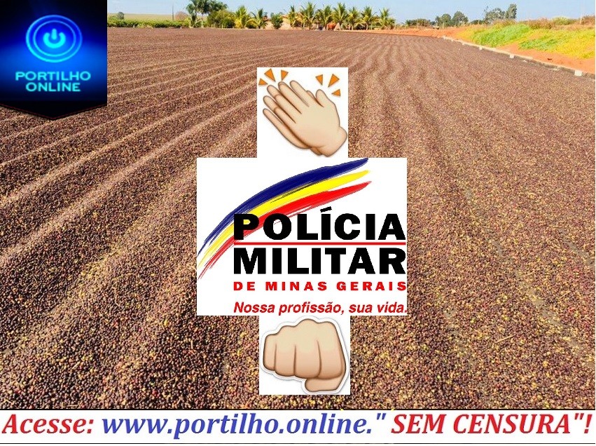 👉🚓🚨⚖👍🤙👊👏👏👏👏👏 ELE FOI PRESO?!?!? O CHICOTE ESTRALOU!!! PARABÉNS POLICIA MILITAR DE PATROCINIO!! Patrulha Rural prende autor por furto de café e recupera materiais