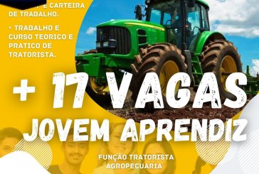 👉👍🤙👊👏👏👏👏SINE  DE PATROCÍNIO INFORMA…. + 17 VAGAS JOVEM APRENDIZ, função Tratorista Agropecuária.