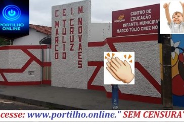 👉👊👏🙌👏👏👏👏🚜RECONSTRUÇÃO!!! C.E. I.M (Centro de Educação Infantil Municipal – Marco Tulio Cruz Novaes) VAI PASSAR POR AMPLAS REFORMAS.