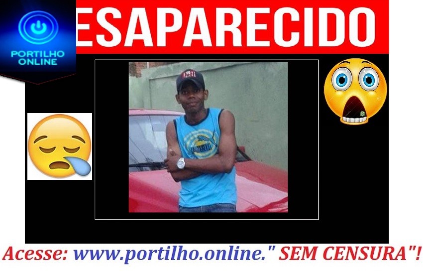  👉😱🤔😯😮😪🚨DESAPARECIDO!!!   David Cristian Lopes ( 25 anos ).