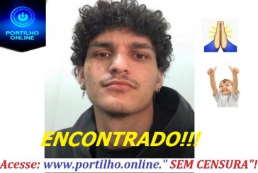 MISSÃO CUMPRIDA!!!👉😱🚔👍👏🙌🙏👏👏👏🚨 ENCONTRADO!!! Rodolfo Augusto Alves Lamounier Andrade, (18 Anos)