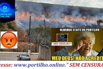 👉😱😠😡🚨🚓🚒🔥🔥🔥 FOGO NA VEGETAÇÃO- BAIRRO SERRA NEGRA!!! Portilho bom dia o pessoal da Rua Japão  e da imediações no bairro Serra negra…