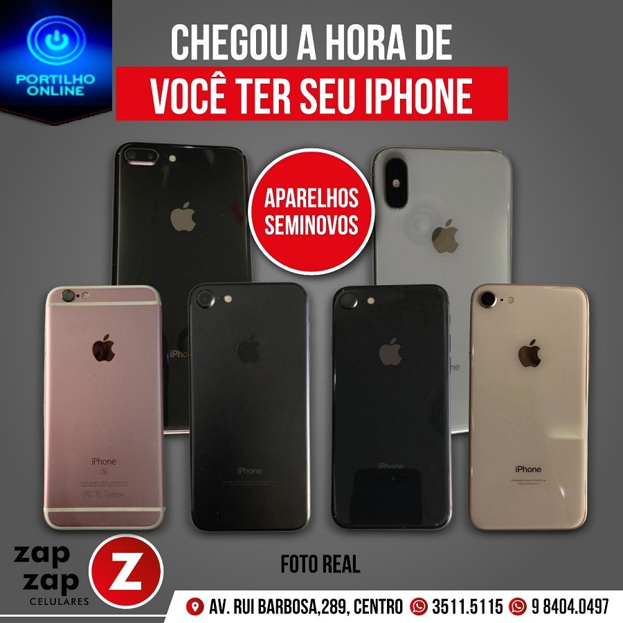 👉👍👏📲🙌👍👏Oportunidade única!!! Chegou a hora de você garantir seu iPhone! Aqui na Zap Zap Celulares.