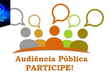 👉✍👏👊👍Câmara Municipal prepara “Audiência Pública”