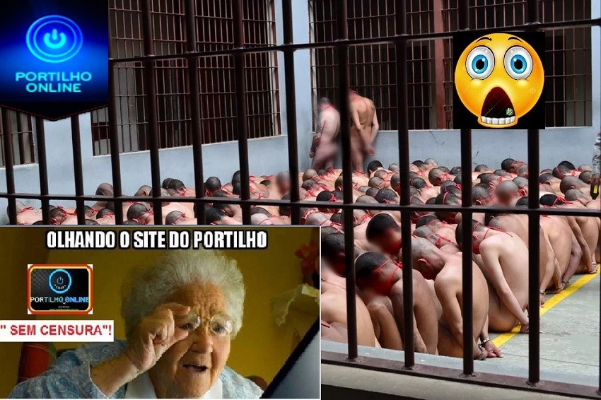 👉🚔⚖🚨🤔😡😱🚁🎥Fotos de presos nus em pátio de penitenciária de MG caem nas redes sociais e diretor-geral é afastado