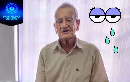 👉 😔⚰🕯😪👉😱😭😪⚰🕯😪 NOTA DE FALECIMENTO…Faleceu ontem em Patrocinio.Ozorio Pereira de Melo com 100 anos … SÃO PEDRO E VELÓRIO PRÍNCIPE DA PAZ INFORMA…
