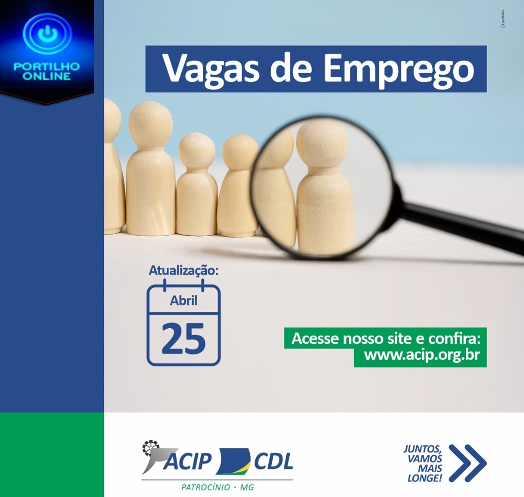 ACIP CDL INFORMAM Vagas de emprego