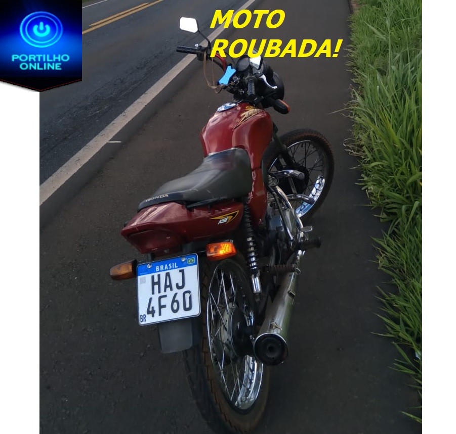 👉👀🧐😳🚨⚖🚔🚓🙄MOTOCICLETA ROUBADA!!! PLACA HAJ – 4F60