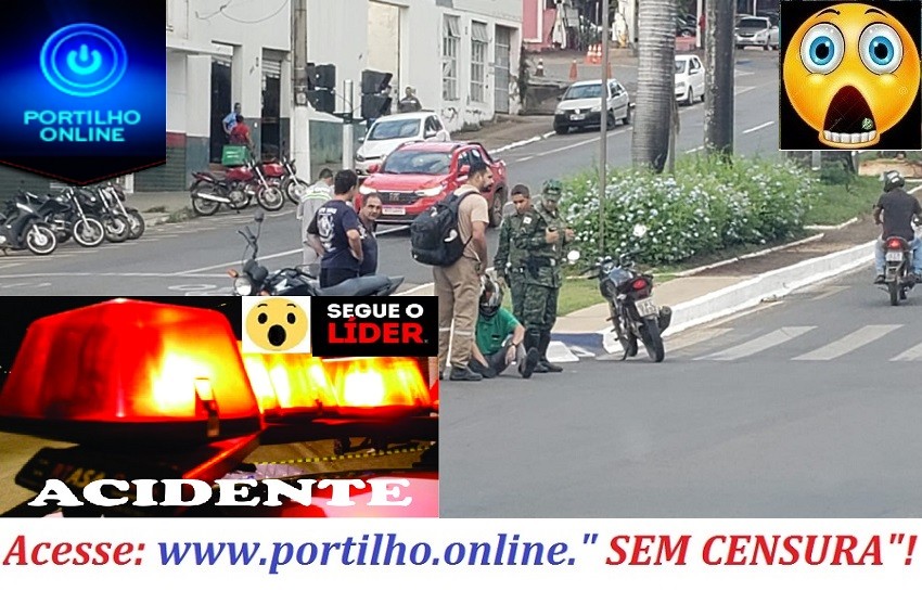 👉⚰🚨🚒🚔🚑🚓😱PIMBA!!! ACIDENTE!!!! É NORMAL ENVOLVENTO MOTOCILCISTA!!! Cruzamento das avenidas Faria Pereira com João Alves do Nascimento!