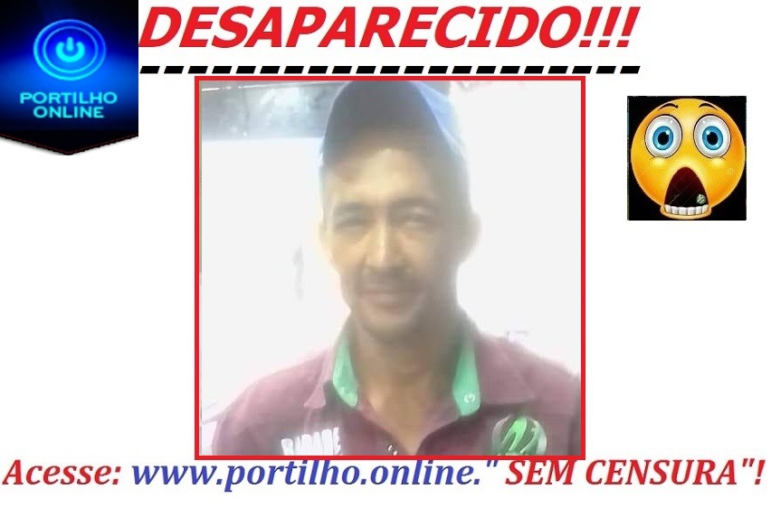 👉👀🚨🚓🚔😳🙄🙏🙌🧐👀 DESAPARECIDO!!!! JOSÉ ROBERTO ( NIGUINHO) ESTA DESAPAARECIDO NA ‘FENACAFÉ’ HÁ MAIS DE 15 DIAS.