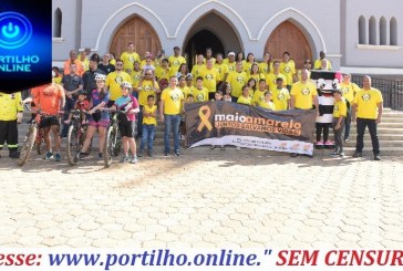 👉Notíciassss da prefeitura….👍✍👏🤗Governo Municipal promoveu passeata da Campanha Maio Amarelo