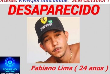 👉😳😱🚨🚒🚑🕯👁😳🧐😪😔DESAPARECIDO O JOVEM Fabiano Lima (24 anos).