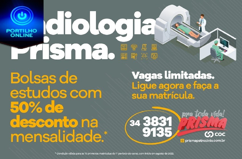 👉🚀👍✍👏👍👏👏👏Colégio Prisma oferece 10 bolsas de 50% para curso Técnico em Radiologia