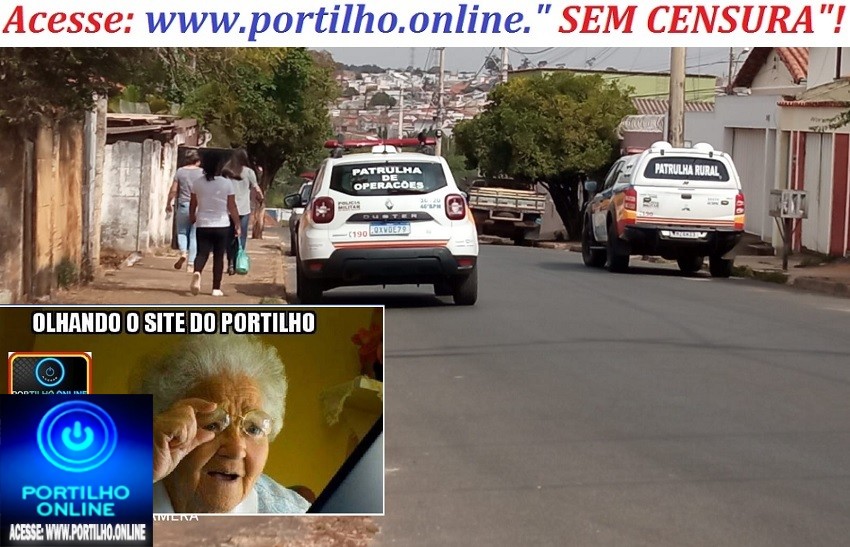 👉🚨😱🚔🚓⚖⏲🚀👀📢Portilho… Passei agora perto da Rua Adelino Cunha. Será que tem alguma coisa relacionada com esse crime?