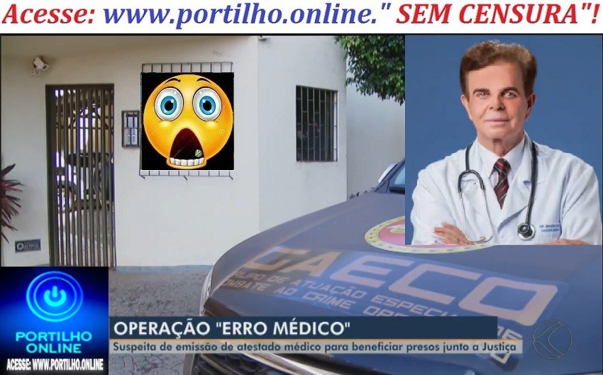 👉😱🔬💉🩺💊🩻🩺🩺🩺‘Erro Médico’: operação investiga esquema de emissão de atestados falsos em Uberlândia