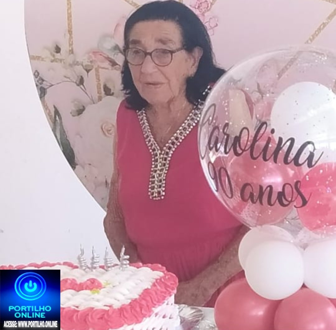 👉👏👍💐💫🎂🎉🎊9⃣0⃣anos  Aniversariante de hoje Dona Carolina, 90 anos.