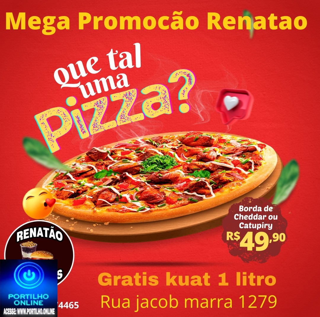 👉🤙👏👍🧀🍔🍕🌭🍿🥘É SÓ HOJE!!!SUPER MEGA PROMOÇÃO NA PIZZARIA DO RENATÃO!!! PIZZA 🍕😋🍕 GRANDE APENAS 49 REAIS