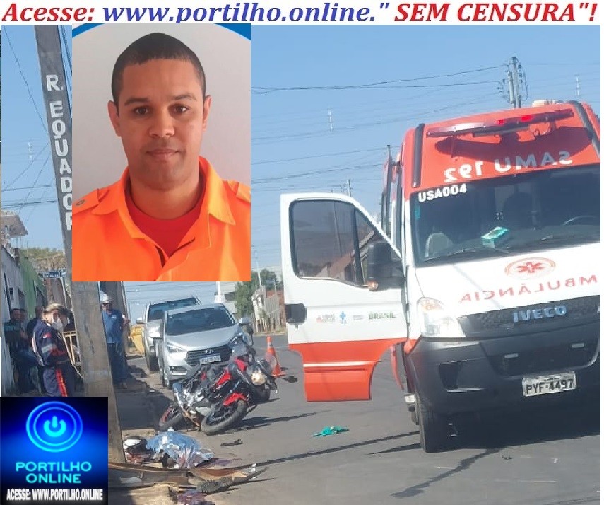 👉👉 LUTO!!!😱🚔🚑⚰🚒🕯📢🚓🚑🚒🚒🚒TENENTE DOUGLAS DOS BOMBEIROS  MORREU NA HORA!!!! ACIDENTE FATAL!!!! Motociclista morre em acidente no bairro Nações.!!!!