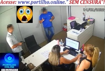 🔜👉🚀🚨🚔🚓🚧😳😱🔥💣💥🔫Vídeo: policial penal de GO saca arma e ameaça funcionários em empresa