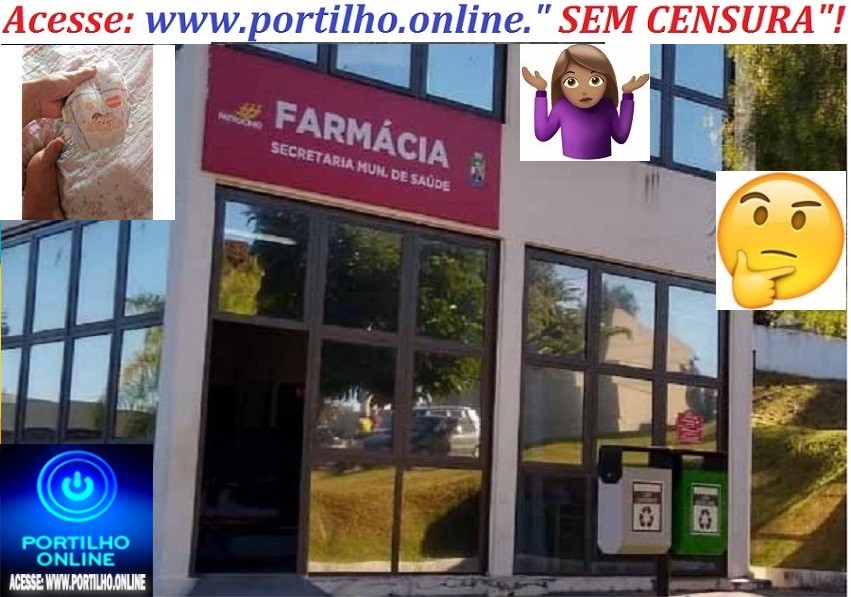 👉👊🤔😠😡😱👎👎👎👎AS ELEIÇÕES SE PASSARAM… E A Falta De Fraldas CONITUAM !!! Bom dia Portilho… a mais de 2 meses não tem fralda XXXG infantil na farmácia da prefeitura…