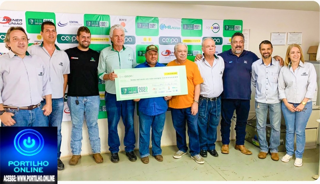👉✍👍👏💥🎖🏆🤙✍*COOPA ENTREGOU OS PRINCIPAIS PRÊMIOS DOS BALCÕES AGRO E VET, DA FENICOOPA 2022, PARA OS COOPERADOS*