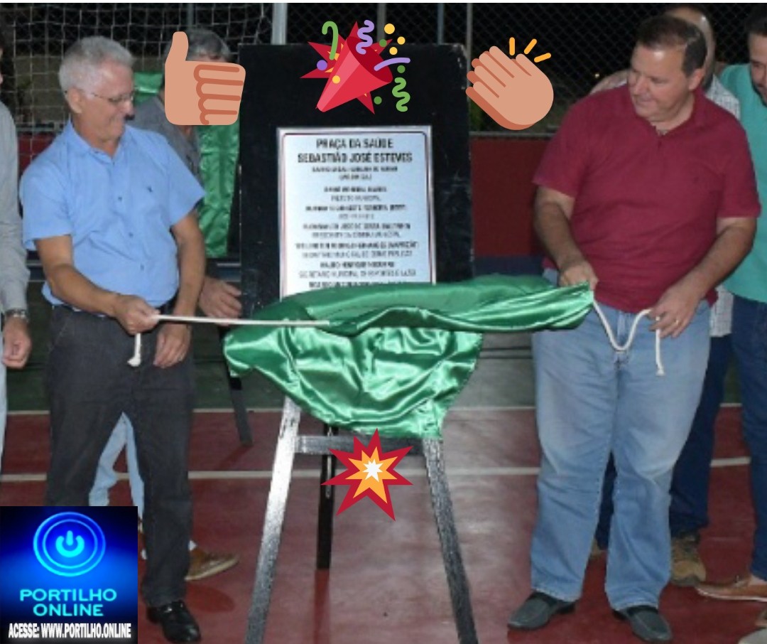 👉✍👍🤙🙌👏👏👏👏🚀SELADA A SUPOSTA DIVERGÊNCIA ENTRE DEIRÓ E BEBÉ. AMBOS DESCERRAM A PLACA DE INAUGURAÇÃO.