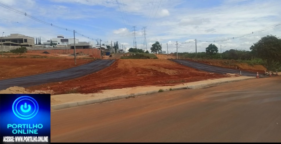 👉🧐👏🙌👊👍🤜🚜🤛👏🙏👏👏Portilho, Avenida que liga os bairro Cidade jardim ao São Lucas (Martins galego) ja colocou a pixe asfáltica.