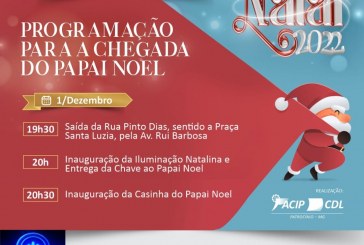👉🤙🤝👍✍🚀🎄🎉🎊🌲🎅🙌*ACIP/CDL com apoio da Prefeitura Municipal de Patrocínio promovem a Chegada do Papai Noel nesta quinta-feira, 1º de dezembro*