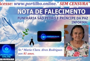 👉 LUTO!!! ⚰🕯😔😪⚰🕯😪👉😱😭😪⚰🕯😪 NOTA DE FALECIMENTO… Faleceu em Patrocínio-MG a Sr.ª Maria Clara Alves Rodrigues aos 81 anos. … A FUNERÁRIA SÃO PEDRO E VELÓRIO PRÍNCIPE DA PAZ” INFORMA…