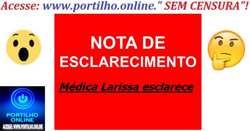 👉🙄💉💊🌡🔬🦽🚑🩺🩺🩺🩺MÉDICA LARRISA ESCLARECE DENUNCIAS DE PACIENETES DO POSTO DE SAÚDE DA MATINHA…