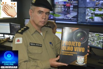 👉🚔🚨🚓📷🎥📽🎞📸Comandante Tenente coronel Sócrates Caixeta, fala da importância do projeto OLHO VIVO VIDEOMONITORAMENTO do 46° 