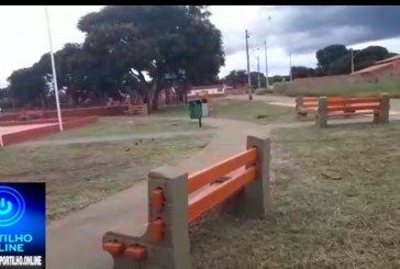 👉✍⚽🏈🏀🏸🏸👏👊👍🙌PRAÇA DE ESPORTES DE TEJUCO FOI LIMPA!!! Aí portilho depois da reportagem de ontem. Hoje eles vieram e fizeram a limpeza