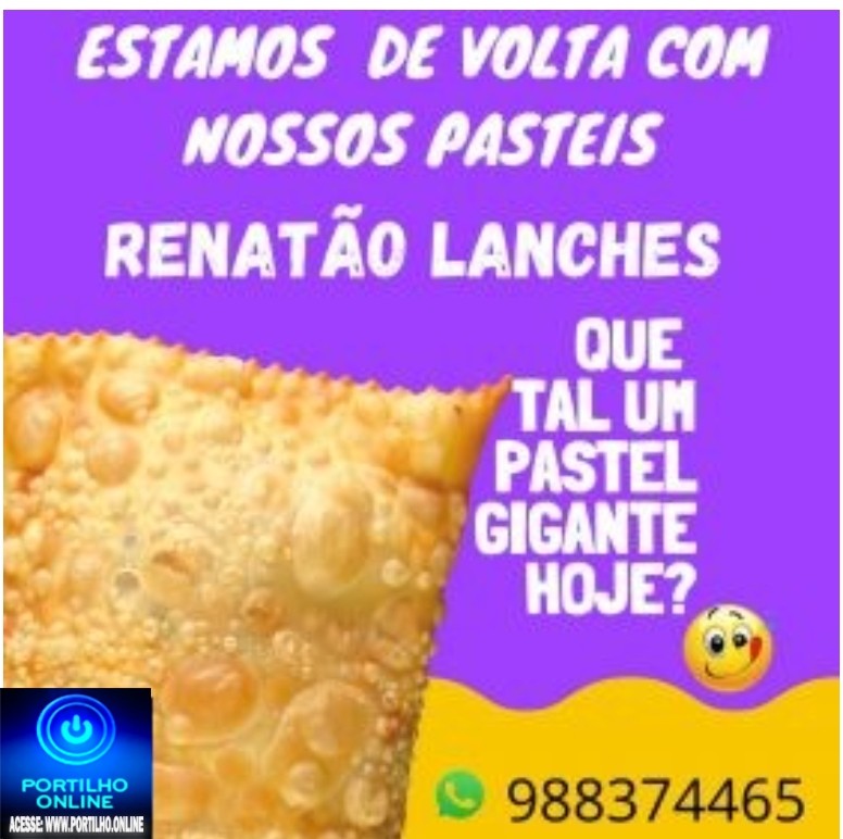 👉👍✍👏🥔🍔🥙🍕🍜🍟🌮🍔🥧RENATÃO LANCHES continua sendo um sucesso.