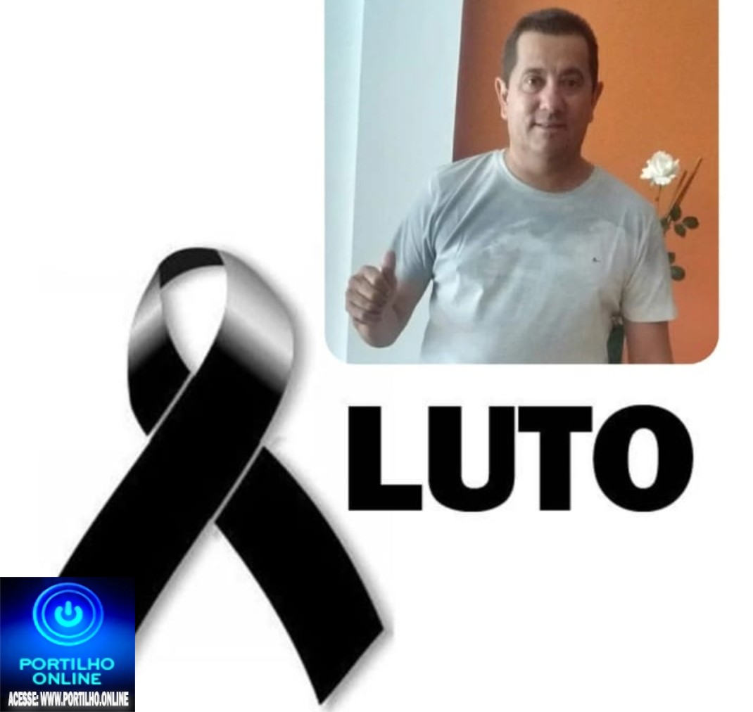 👉 LUTO!!! ⚰🕯😔😪⚰🕯😪👉😱😭😪⚰🕯😪 NOTA DE FALECIMENTO …  Faleceu hoje em Patrocínio Renato Tulio de Souza (Patão) Com 53 anos… A FUNERÁRIA SÃO PEDRO E VELÓRIO PRÍNCIPE DA PAZ INFORMA…