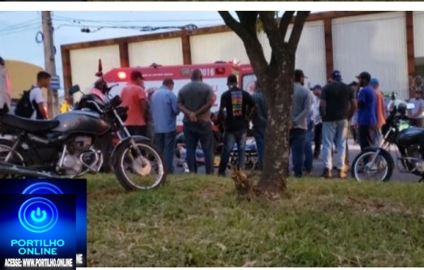 👉📢🚑🚓🚨🚒😱🙄👀🚀🚧ACIDENTE!!!! 🏍 MOTOCICLISTA FOI SOCORRIDO.NA AVENIDA FARIA PEREIRA EM FRENTE A MAQNELSON.