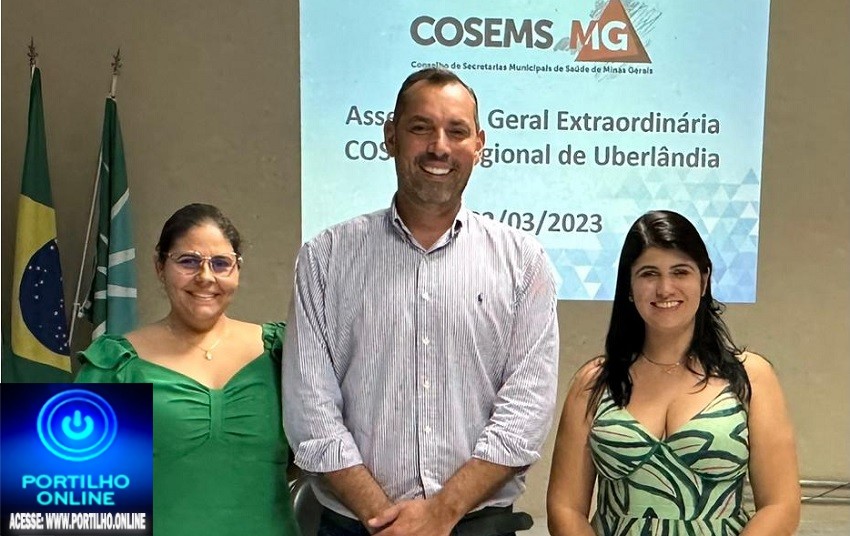 👉🤙👏👍🧐🙏🙌🤝 SECRETÁRIO DE SAÚDE LUIZ EDUARDO É ELEITO PRESIDENTE DA – COSEMS (Conselho de Secretarias Municipais de Saúde, Regional de Uberlândia, Gestão).