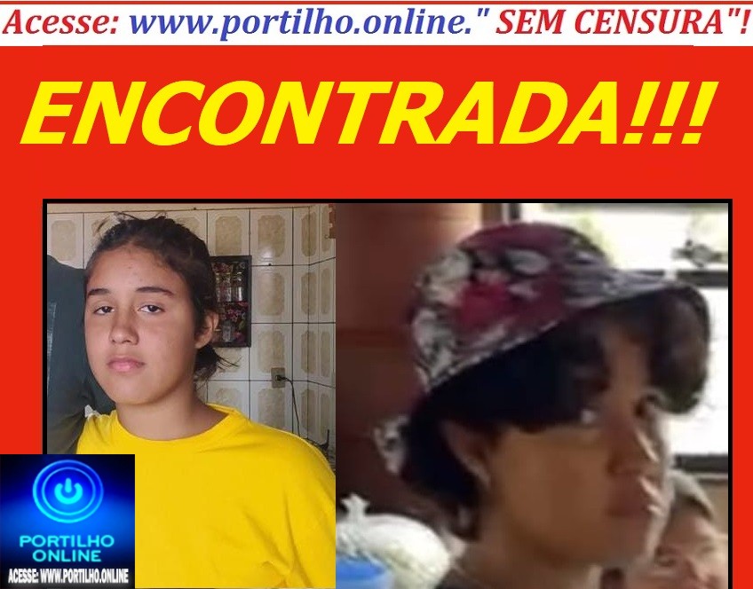 ENCONTRADA!!! Manuella Vitória 13 anos