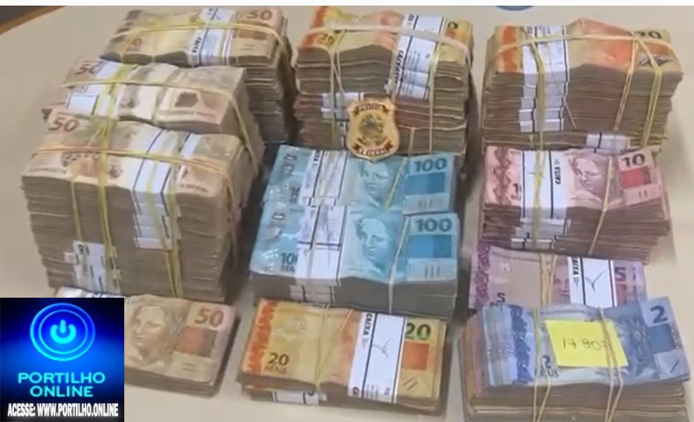 👉📢💰💸💷🚔👀🚀🚨🚓🔎PF apreende R$ 1,5 milhão escondidos em mala em