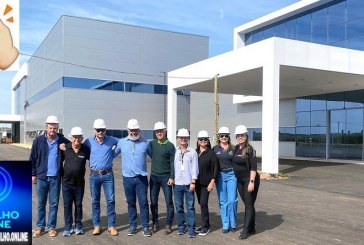 👉📢👏🙌🤝👍👊✍Diretores da Ampara e Secretário de Ação Social de Araxá visitam obras do HC Patrocínio