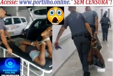 👉📢🙄🚒🚓🚨⚖😱🤔🧐💥🕵🔎🚑Policiais que amarraram mãos e pés de suspeito de furtar mercado em SP são afastados