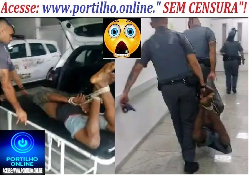 👉📢🙄🚒🚓🚨⚖😱🤔🧐💥🕵🔎🚑Policiais que amarraram mãos e pés de suspeito de furtar mercado em SP são afastados