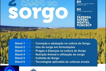 👉👏✍👍👏😱😱Fazenda Experimental do Unicerp vai sediar a 2ª edição do “Dia de Campo do Sorgo”