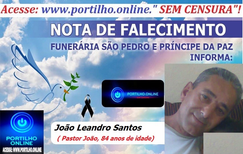 👉 LUTO!!! ⚰🕯😔🎥👀😪⚰🕯😪👉😱😭😪⚰🕯😪 NOTA DE FALECIMENTO …Faleceu ontem em Patrocínio Osvando Manoel de Faria com 59 anos … A FUNERÁRIA SÃO PEDRO E VELÓRIO PRÍNCIPE DA PAZ INFORMA…