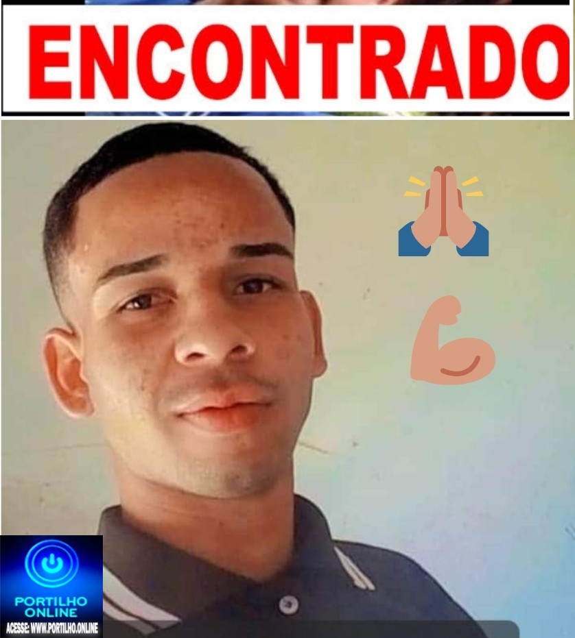 👉👏👊📢🙌👍👀🤔🔎JOVEM ENCONTRADO!!!! Aderson Ferreira Bispo 19 anos.