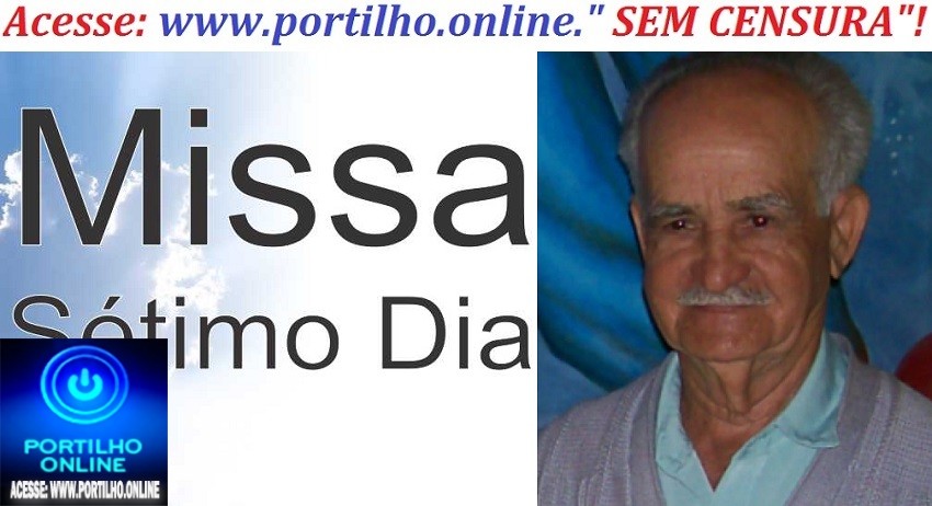 MISSA DE 7 (sétimo)👉🙌😪⚰🕯🙏 A família do Sr. João dos Anjos (Joanico), agradece sensibilizada as manifestações de pesar recebidas … FUNERÁRIA FREDERICO OZANAM INFORMA…